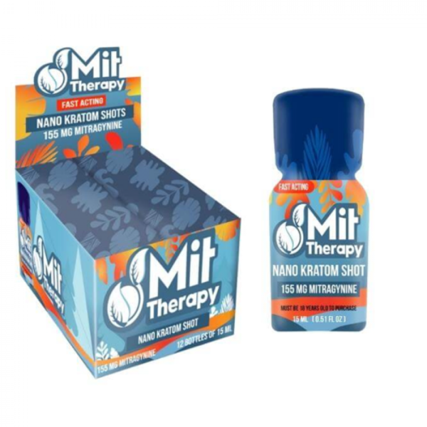MIT THERAPY | NANO KRATOM SHOTS | 155MG | 12CT BOX