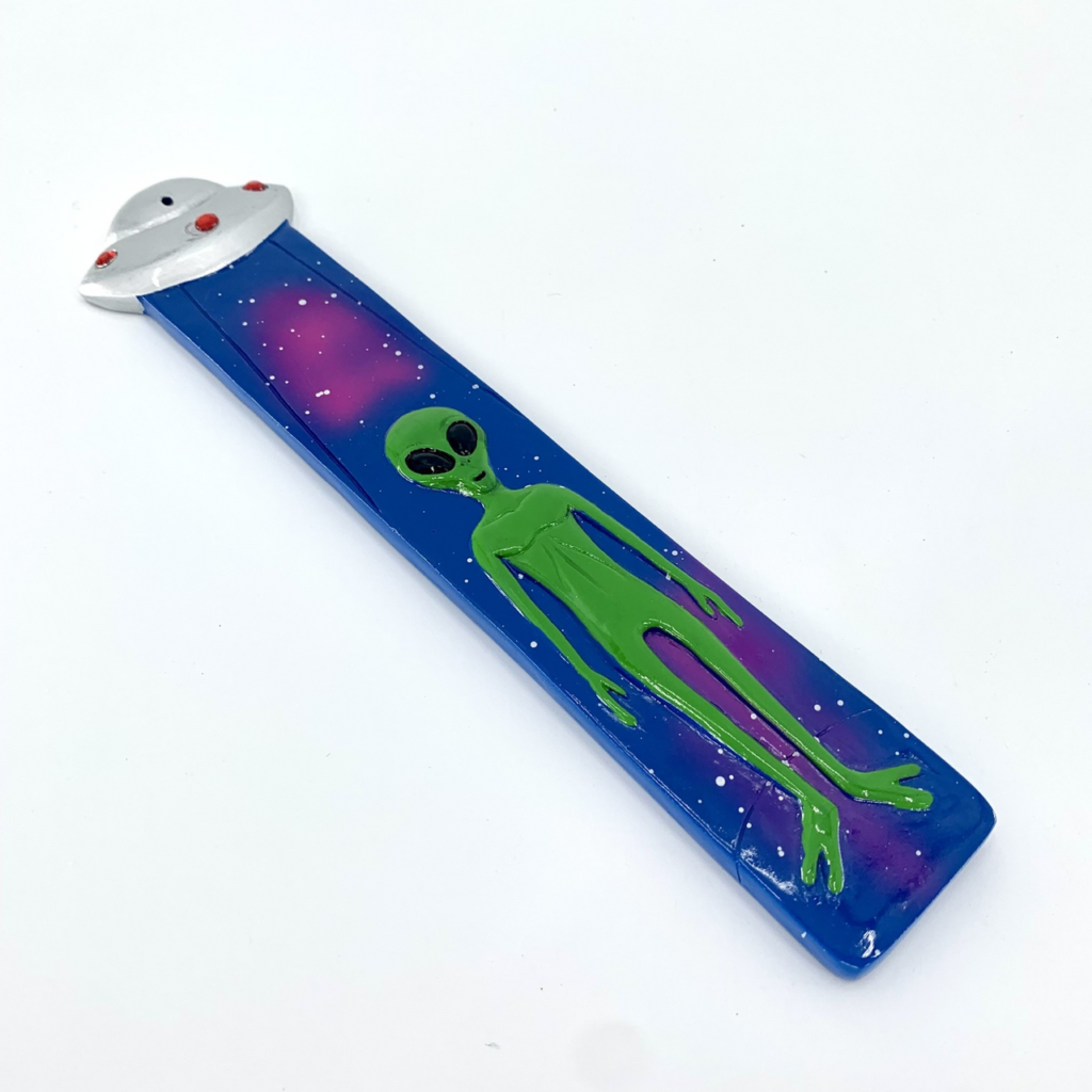 ALIEN FLAT INCENSE BURNER (3151) | 2CT