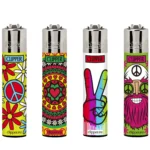 CLIPPER LIGHTER | HIPPIE CHICK | 48CT
