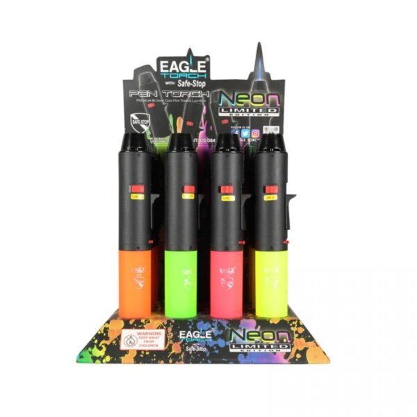EAGLE TORCH | NEON PEN TORCH PT132N | 12CT