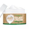 JUST CBD | RELIEF SOOTHING UNCENTED CREAM | 500MG | (4OZ)