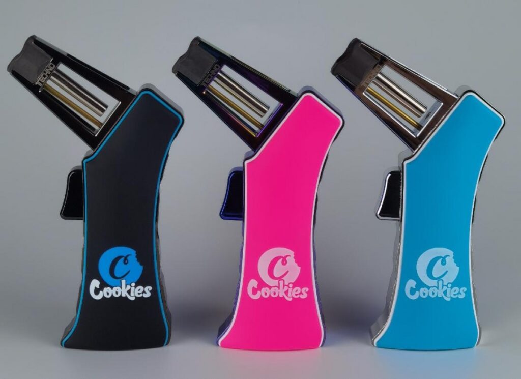 TECHNO | COOKIES TORCH LIGHTER | ASSORTED COLORS | 1CT