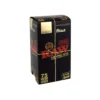 RAW | BLACK 75CT 1 1/4 SIZE BACKROLLED CONES | 1CT