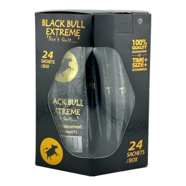 BLACK BULL HONEY | HEXAGON SACHETS | 24CT BOX