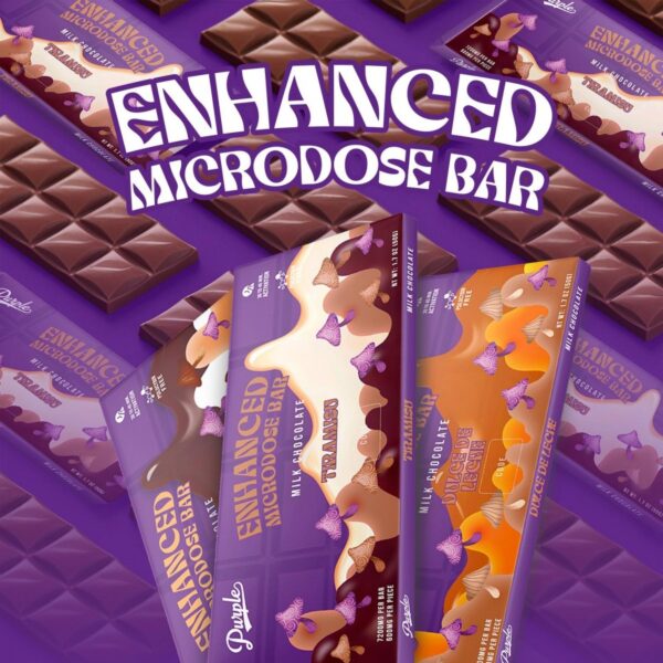 PURPLE | ENHANCED MICRODOSE CHOCOLATE BAR 7200MG | 1CT