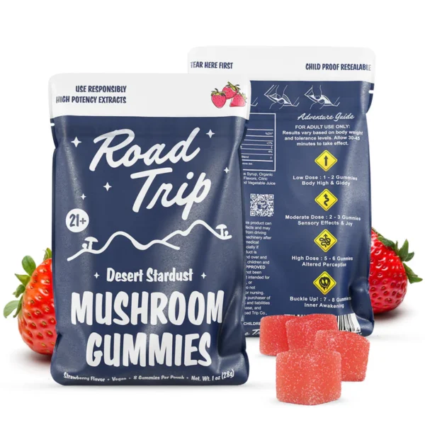 ROAD TRIP | DESERT STARDUST MUSHROOM GUMMIES 8PK | 1CT
