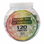 120ct acrylic w/ silicone wax jar