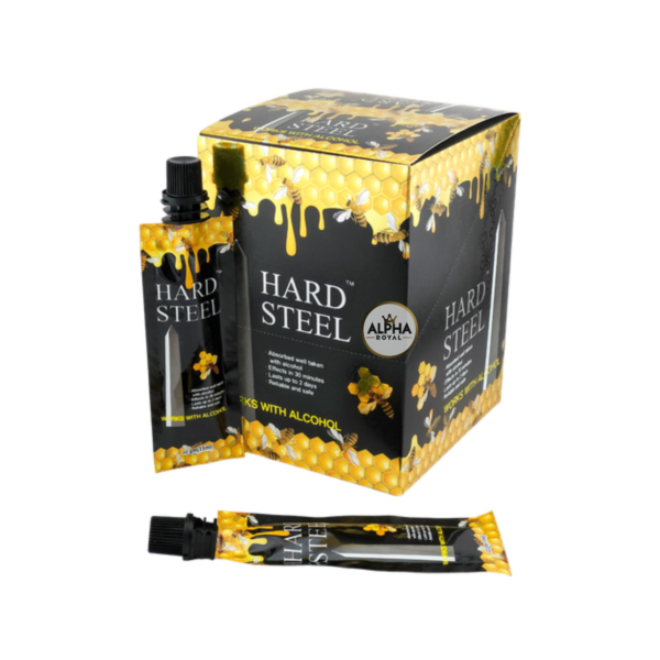 HARD STEEL | HONEY TUBE W/CAP | H1742 | 12CT/BOX