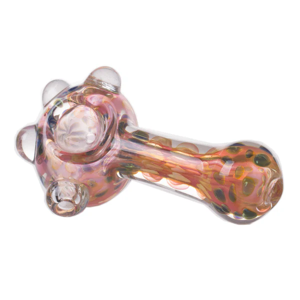 GOLD FUMED MARBLE PIPE | 4.5" | HP0320 | 1CT