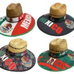 MEXICO HAT | 7011 | | ASSORTED COLORS | 1CT