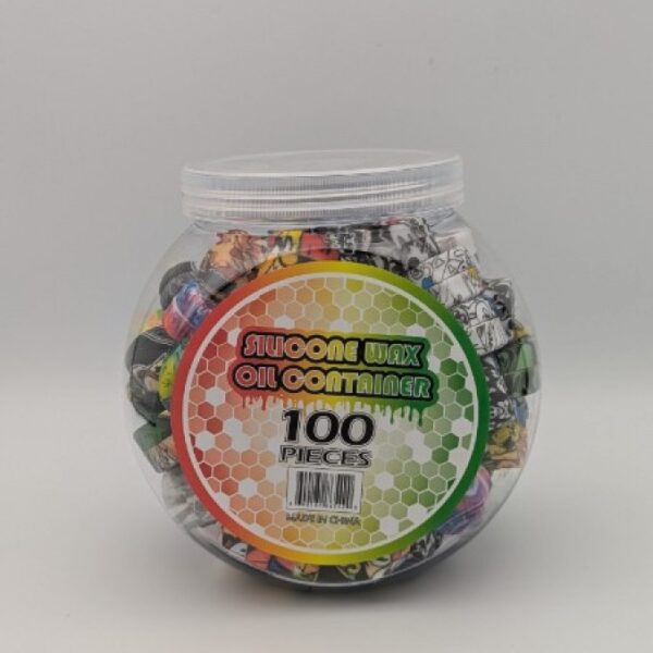 100ct Design Silicone wax jar