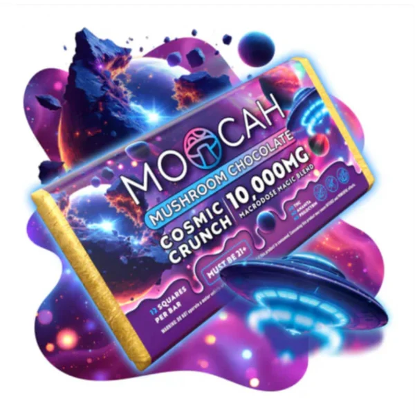 MOOCAH | MEGA DOSE MUSHROOM CHOCOLATE BAR | 10,000MG | 1CT