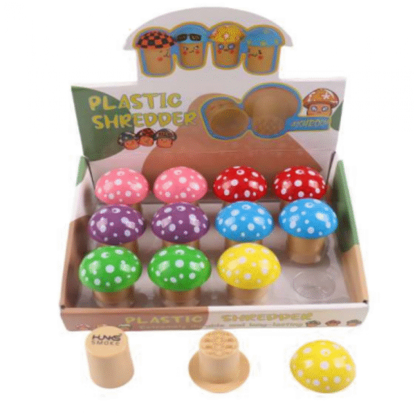 MUSHROOM PLASTIC SHREDDER | 12/BOX