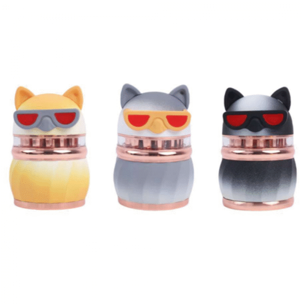 SUNGLASSES CAT HERB GRINDERS | GD0196 | 6CT BOX