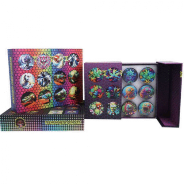 PREMIUM HERB GRINDERS | GD0199 | 12PCS