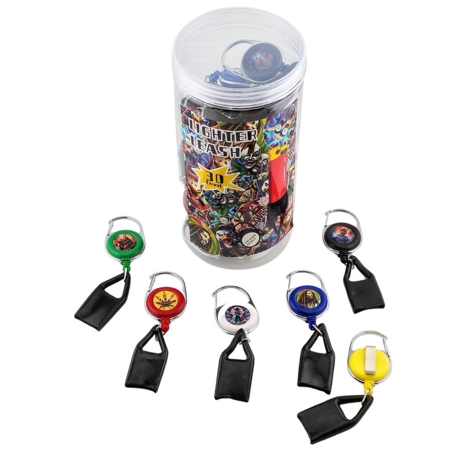 LIGHTER LEASH RETRACTABLE LIGHTER HOLDER PREMIUM CLIP | NV001 | 30/JAR