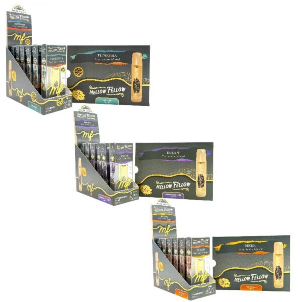 MELLOW FELLOW | LIVE RESIN BLEND DISPOSABLE | 1ML | 6CT BOX