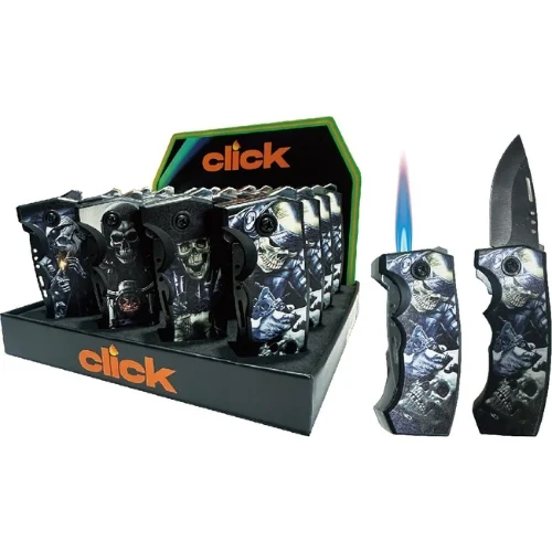 POCKET KNIFE TORCH LIGHTER | 16CT DISPLAY