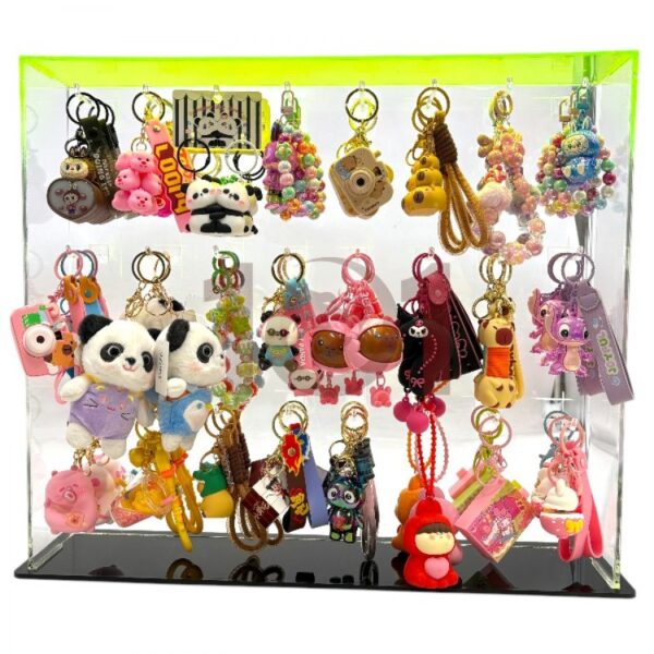 ASSORTED DESIGN KEYCHAIN DISPLAY | 72CT