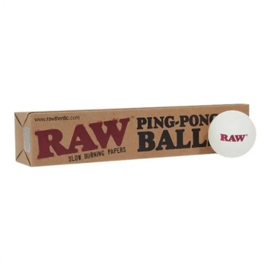RAW PING PONG BALLS | 40 MM | 5PK