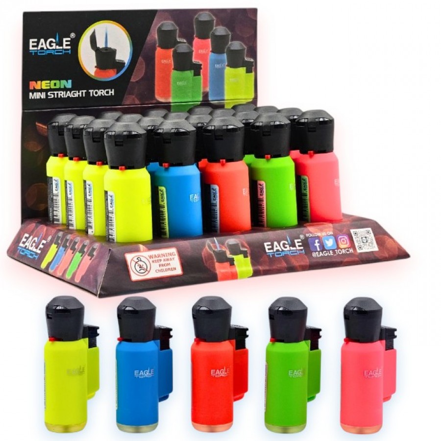 EAGLE TORCH | 20CT/BX | PT180MSN | NEON | MINI STRAIGHT