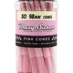BLAZY SUSAN | 98mm PINK CONES | 50CT JAR