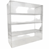 ACRYLIC 4 SHELF DISPLAY | H24" X L24" X W08"