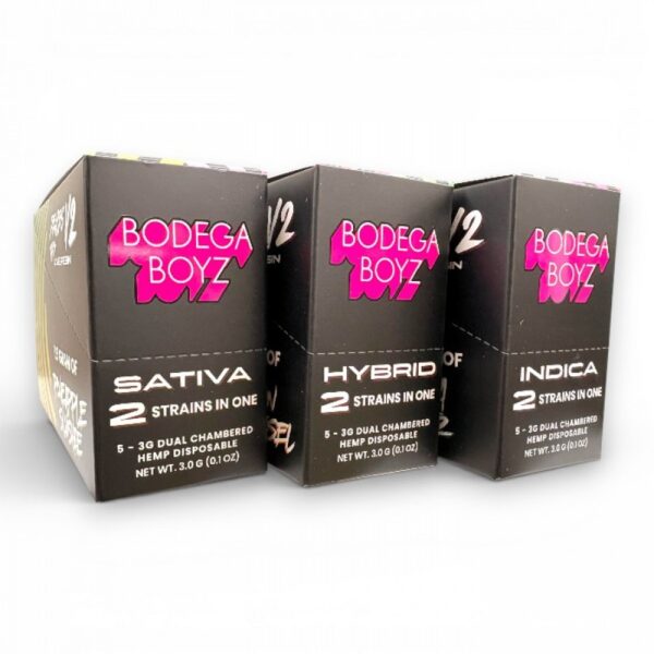 BODEGA BOYZ | THCA DISPO | DUAL CHAMBER | 3G | 5CT/BOX