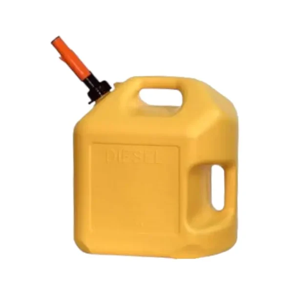 YELLOW DIESEL GAS CAN | 5 GALLONS