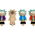 SILICONE RICK & MORTY HAND PIPE SINGLE