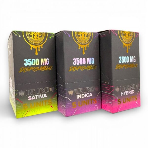 MUHA MEDS | LIVE RESIN | THCP+HHCP+HHC | 3.5G | 5CT BOX