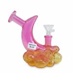 6" Moon Over Cloud Water Pipe WP0099