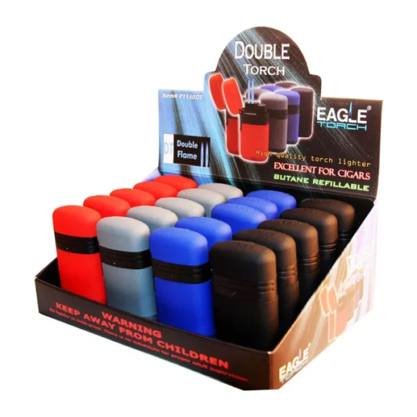 EAGLE TORCH | DOUBLE TORCH | PT130DT | 20CT BOX