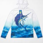 FISHING SHIRT WITH HOOD | SWEAT-WICKING | 12CT