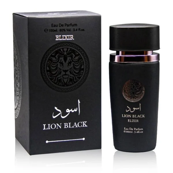 LION BLACK ELIXIR COLOGNE SPRAY | 3.4FL OZ