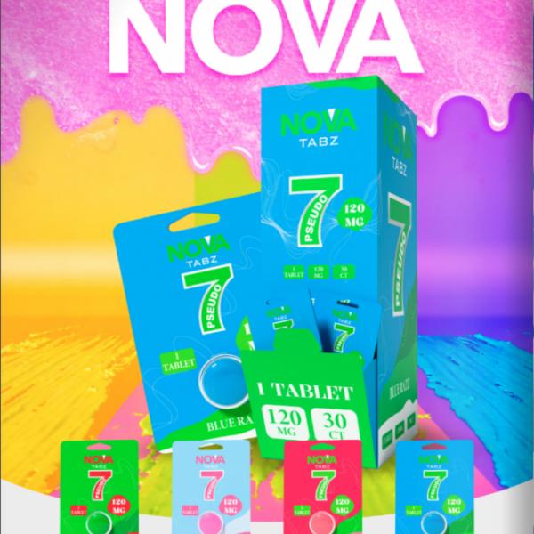 NOVA TABZ | 7 PSEUDO | 120MG | 30CT