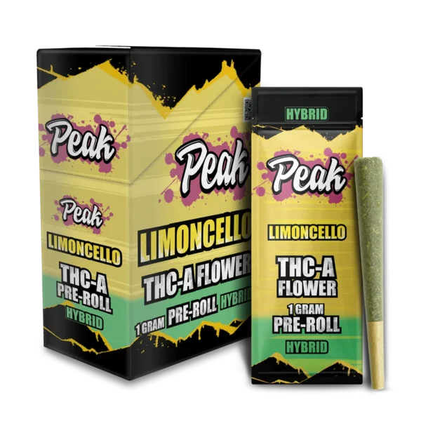 PEAK | THCA PRE-ROLLS | 1G | 10CT BOX