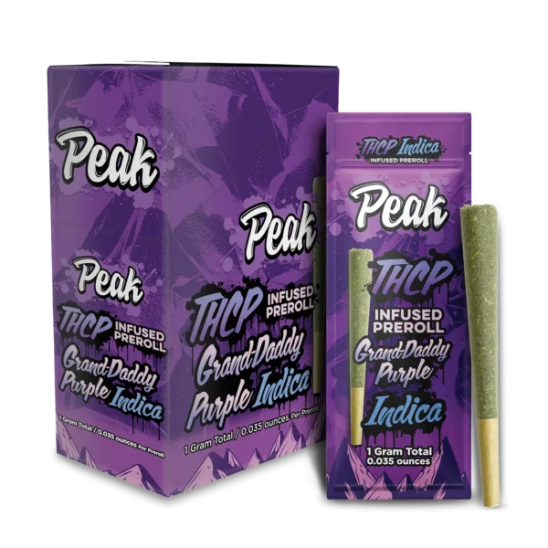 PEAK | THCP INFUSED PRE-ROLLS | 1G | 10CT BOX