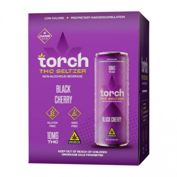 TORCH | LOW DOSE 10MG THC ICED TEA / SELTZER | 4PK