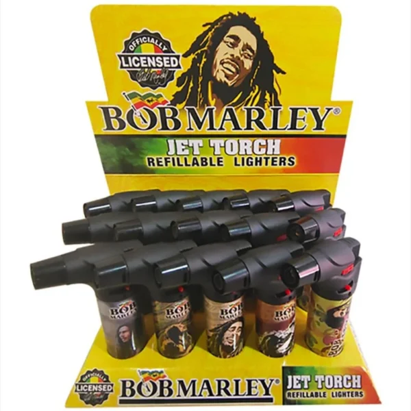 BOB MARLEY ‘HAND’ TORCH LIGHTER | BMLT201 | 15/DISPLAY