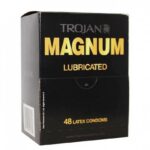 TROJAN MAGNUM CONDOMS | SINGLES | 48CT BOX