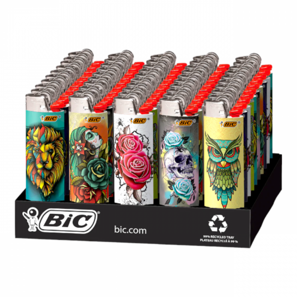 BIC LIGHTER | TATTOO | 50CT
