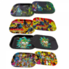 NBC | METAL ROLLING TRAY W/ MAGNATIC LID | SMALL | ASSORTED DESIGN