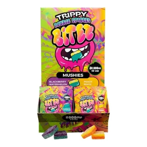 TRIPPY DOUBLE STACKED BITEZ | 2000 MG | 2/40 DISPLAY