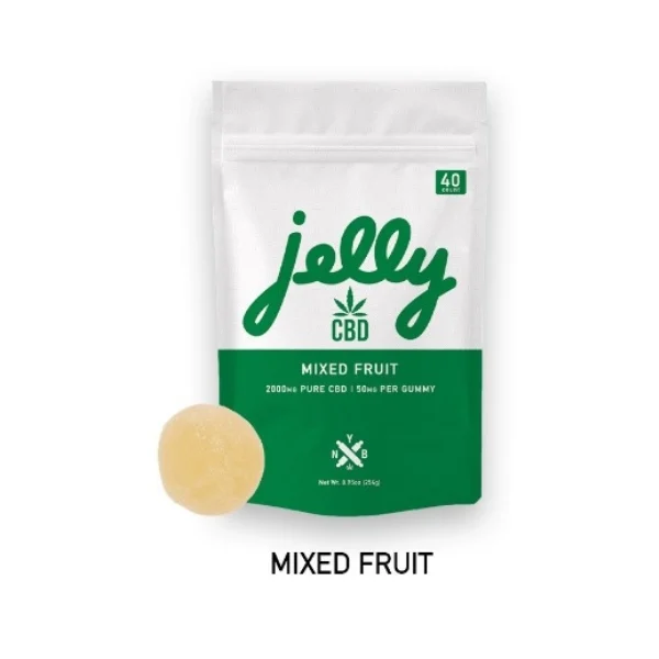 JELLY MIXED FRUIT CBD GUMMIES | 2000MG | 40/BAG