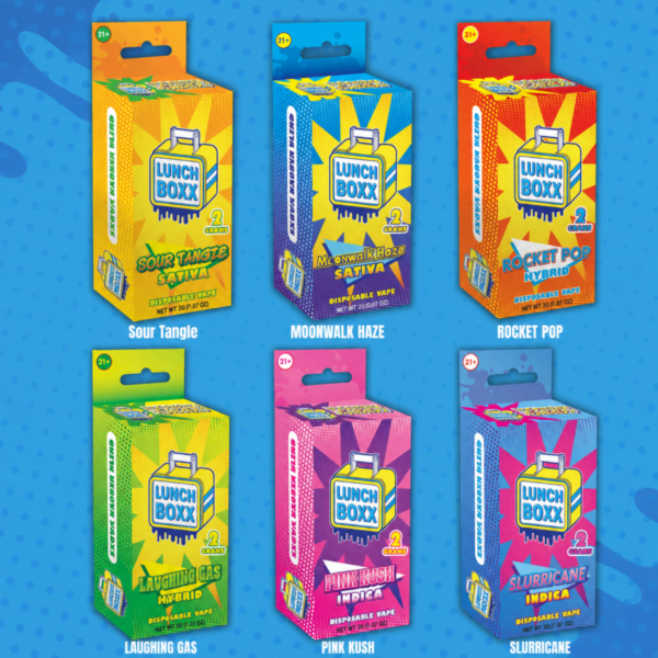 LUNCHBOXX | EXOTIC BADDER BLEND DISPOSABLE | 2G | 5CT BOX