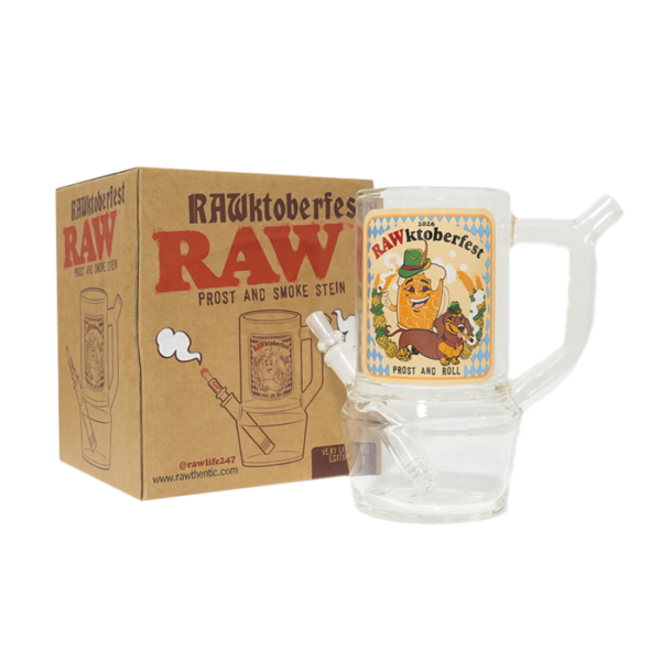 RAW RAWKTOBERFEST GLASS MUG (VERY LIMITED EDITION)
