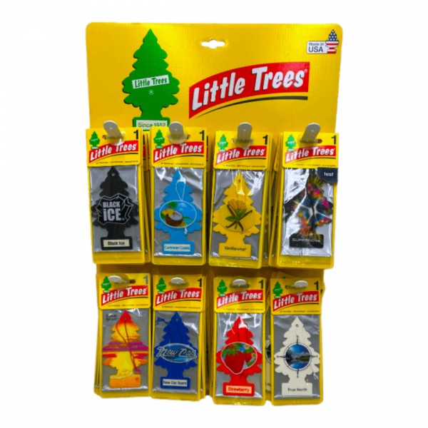 LITTLE TREES COUNTER DISPLAY | AIR FRESHENERS | 96CT